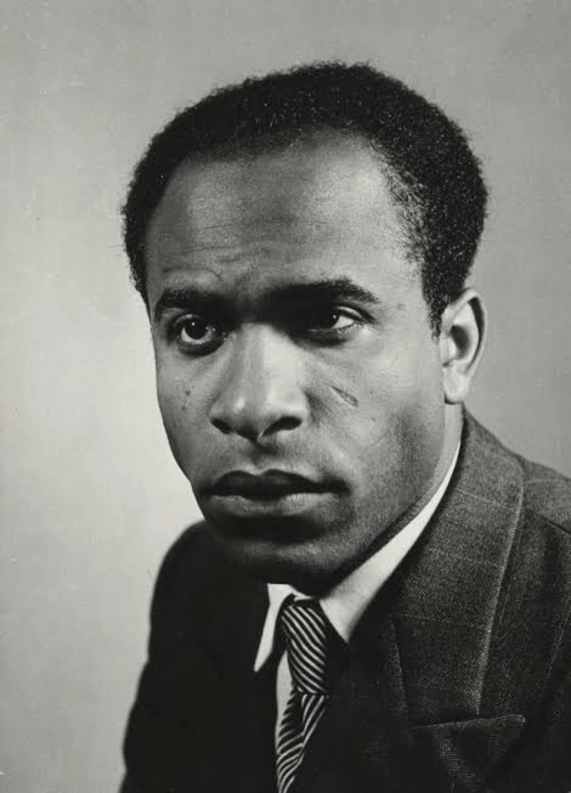 Frantz Fanon, dust jacket photo from Black Skin White Masks