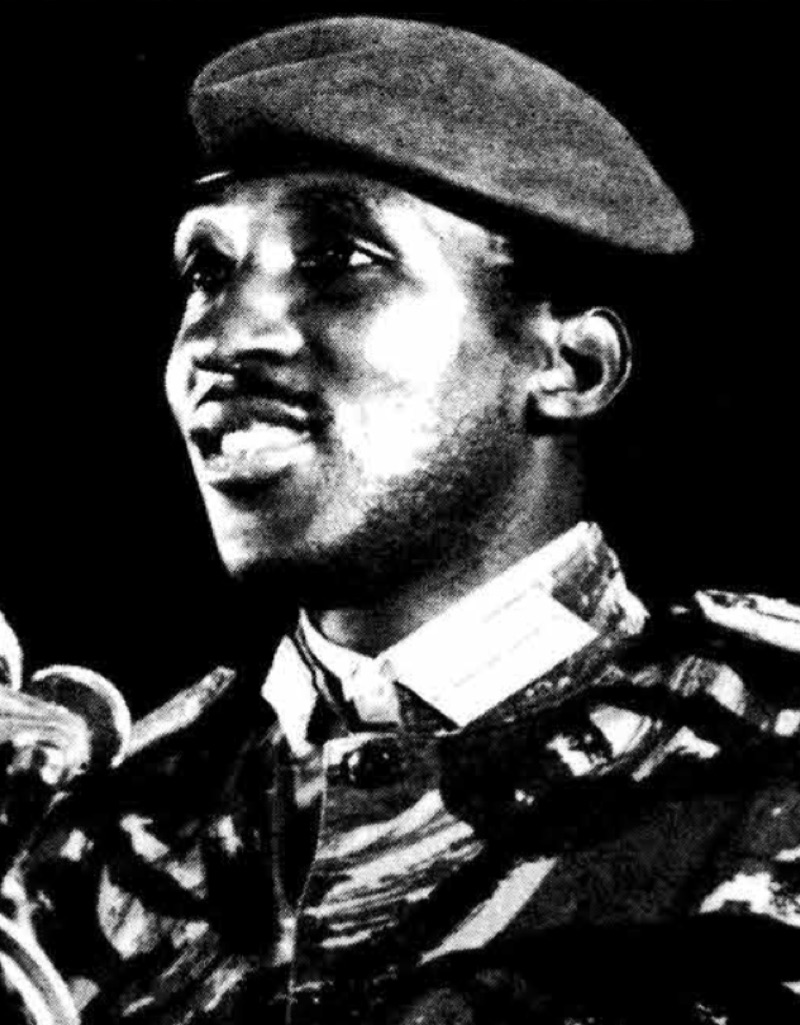 Thomas Sankara in Harlem, 1984